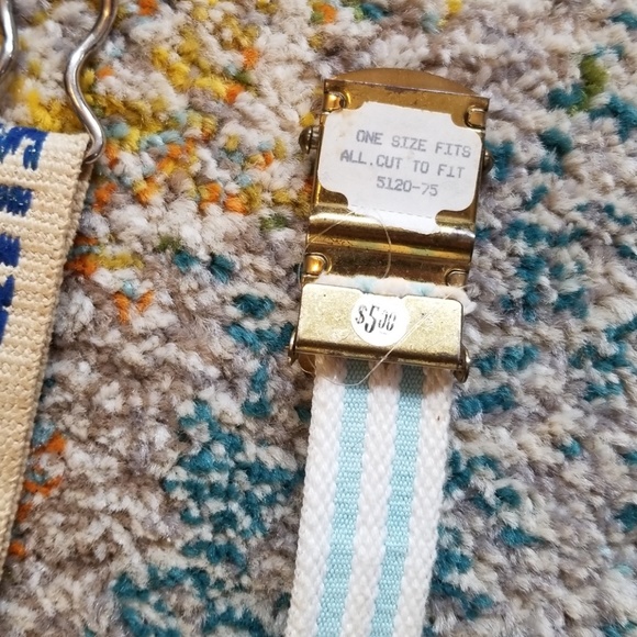 Vintage Fabric Belt Set One Size Fits - Picture 4 of 4
